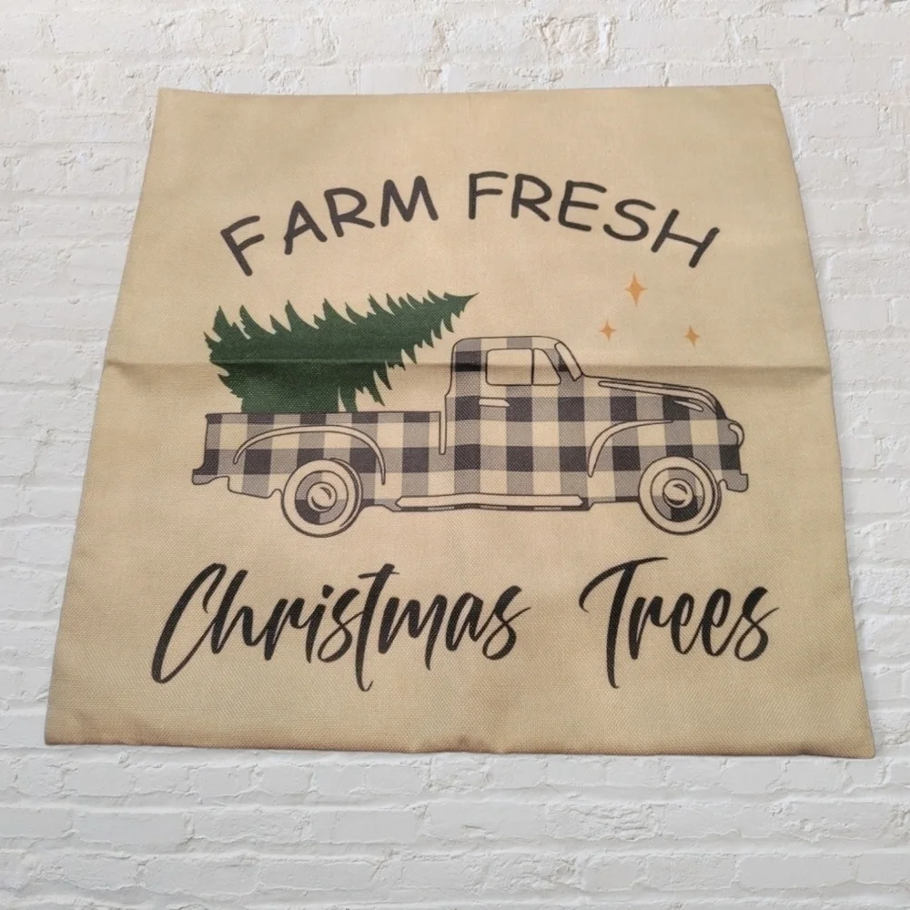 3/$30 Countrycore Farmhouse Christmas Throw Pillow Covers